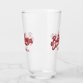 Benutzerdefinierter Text Barcelona Glas (Links)