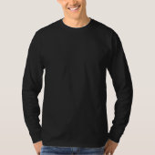 Benutzerdefinierter Text Barcode Geschäft T-Shirt (Vorderseite)