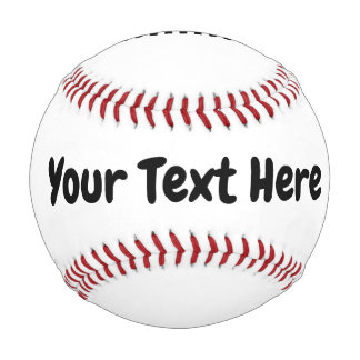 Benutzerdefinierter Text Baseball