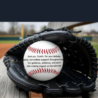 Benutzerdefinierter Text Baseball – Personalisiert