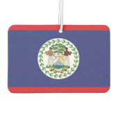 Benutzerdefinierter Text BELIZE Toucan Autolufterfrischer (Rückseite)