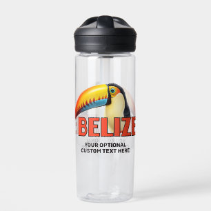 Benutzerdefinierter Text BELIZE Toucan Trinkflasche