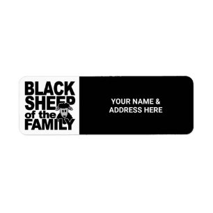 Benutzerdefinierter Text "Black Sheep"