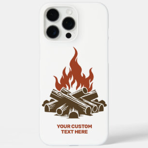 Benutzerdefinierter Text Camping iPhone 16 Pro Max Hülle