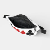 Benutzerdefinierter Text-Card-Player Bauchtasche (Offen)