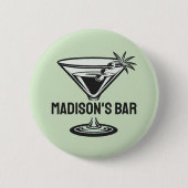 Benutzerdefinierter Text-Cocktail Button (Vorderseite)