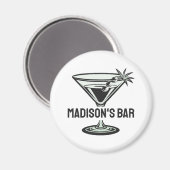 Benutzerdefinierter Text-Cocktail Magnet (Vorderseite/Rückseite)