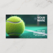 🎾Benutzerdefinierter Text, Court Cred Padel- oder Visitenkarte (Rückseite)
