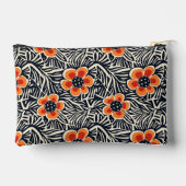 Benutzerdefinierter Text Das Smash Blossom Zubehörtasche (Rückseite)