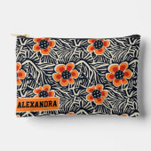 Benutzerdefinierter Text Das Smash Blossom Zubehörtasche (Vorderseite)