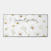 Benutzerdefinierter Text der Daisy-Blume Schreibtischunterlage (Vorderseite)