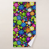 Benutzerdefinierter Text der elektrischen Kundgebu Badehandtuch (Badehandtuch)