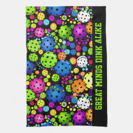 Benutzerdefinierter Text der elektrischen Kundgebu Geschirrtuch