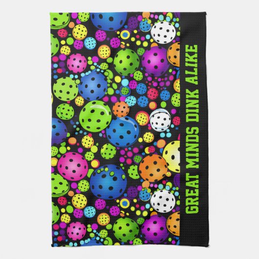 Benutzerdefinierter Text der elektrischen Kundgebu Geschirrtuch (Vertikal)