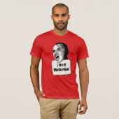 Benutzerdefinierter Text der Macarena-Liebe T-Shirt (Vorne ganz)