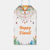 Benutzerdefinierter Text, Diwali Harmony Tag Geschenkanhänger (Vorderseite)