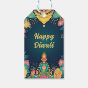 Benutzerdefinierter Text, Diwali Radiance - Licht  Geschenkanhänger