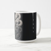 Benutzerdefinierter Text Drache Kaffeetasse (VorderseiteRechts)