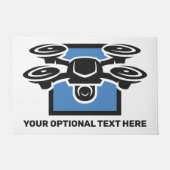 Benutzerdefinierter Text-Drossel Fußmatte (Vorderseite)