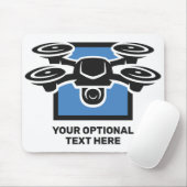 Benutzerdefinierter Text-Drossel Mousepad (Mit Mouse)