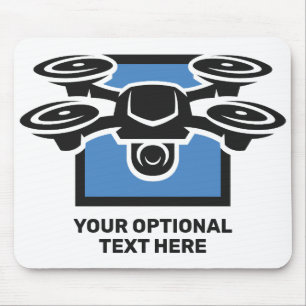 Benutzerdefinierter Text-Drossel Mousepad