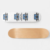 Benutzerdefinierter Text-Drossel Skateboard (Horizontal)