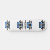 Benutzerdefinierter Text-Drossel Skateboard (Horizontal)