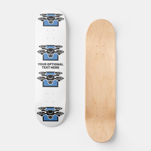 Benutzerdefinierter Text-Drossel Skateboard (Vorderseite)