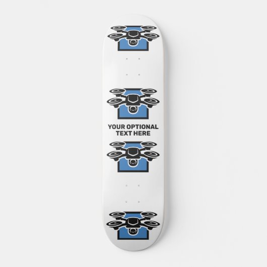 Benutzerdefinierter Text-Drossel Skateboard (Vorderseite)