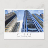 Benutzerdefinierter Text, Dubai, Postkarte der Ver (Vorderseite)