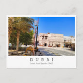 Benutzerdefinierter Text, Dubai, Postkarte der Ver (Vorderseite)