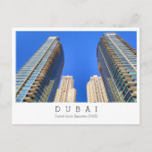 Benutzerdefinierter Text, Dubai, Postkarte der Ver (Vorderseite)