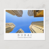 Benutzerdefinierter Text, Dubai, Postkarte der Ver (Vorderseite)