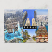 Benutzerdefinierter Text, Dubai, Postkarte der Ver (Vorderseite)