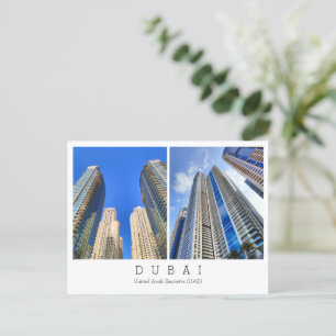 Benutzerdefinierter Text, Dubai, Postkarte der Ver