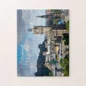 Benutzerdefinierter Text Edinburgh Schottland Puzzle (Vertikal)