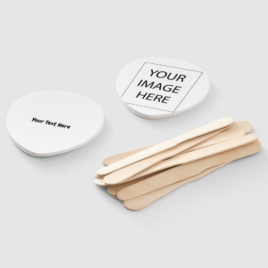 Benutzerdefinierter Text Fächer (Non-assembled)