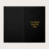 Benutzerdefinierter Text Farbiger Jazzplayer (Innenseite Aufgefaltet)