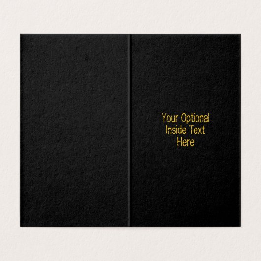 Benutzerdefinierter Text Farbiger Jazzplayer (Innenseite Aufgefaltet)