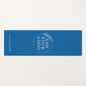 Benutzerdefinierter Text-Firmenlogo Geschenk Ozean Yogamatte (Vorderseite (Horizontal))