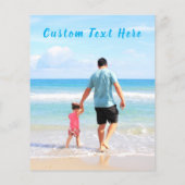 Benutzerdefinierter Text-Flyer für Fotos mit Ihren Flyer (Hinten)