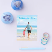 Benutzerdefinierter Text-Flyer für Fotos mit Ihren Flyer (Einzeln)