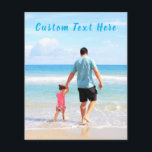 Benutzerdefinierter Text-Flyer für Fotos mit Ihren Flyer<br><div class="desc">Benutzerdefinierte Foto- und Text-Flyer - Ihr eigenes Design - Sonderformat - Personalisierte Familie / Freunde oder Persönlicher Flyer / Geschenk - Fügen Sie Ihren Text und Foto - Größe ändern und verschieben oder entfernen und hinzufügen / Bild mit Anpassungstool. Wählen Sie / fügen Sie Ihren bevorzugten Schriftart / Textfarbe /...</div>