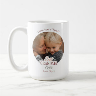 Benutzerdefinierter Text Foto Beste Oma Aller Zeit Kaffeetasse