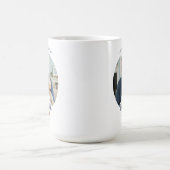 Benutzerdefinierter Text Foto Bester Opa Aller Zei Kaffeetasse (Mittel)