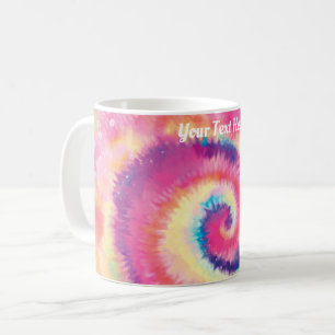Benutzerdefinierter Text / Fun 60er Gefärbte Kraw Kaffeetasse