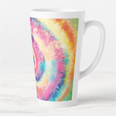 Benutzerdefinierter Text/ Fun 60er Gefärbte Krawat Milchtasse (Rechts)