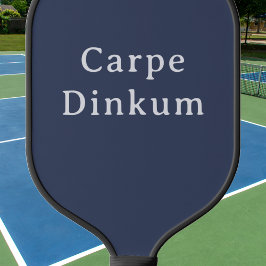 Benutzerdefinierter Text Funny Pickleball Schläger