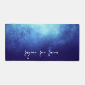 Benutzerdefinierter Text für Coole moderne Christl Schreibtischunterlage (Vorderseite)