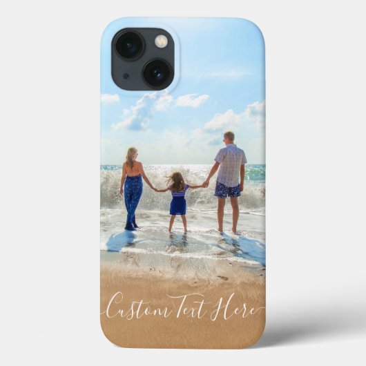 Benutzerdefinierter Text für das Foto iPhone-Gehäu Case-Mate iPhone Hülle (Rückseite)